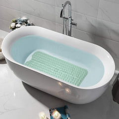 YINENN en uso en bañera mostrando estabilidad para bañarse con confianza