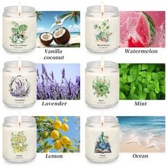 Yinuo Candle encendida en salón, aporta ambiente cálido y fragante
