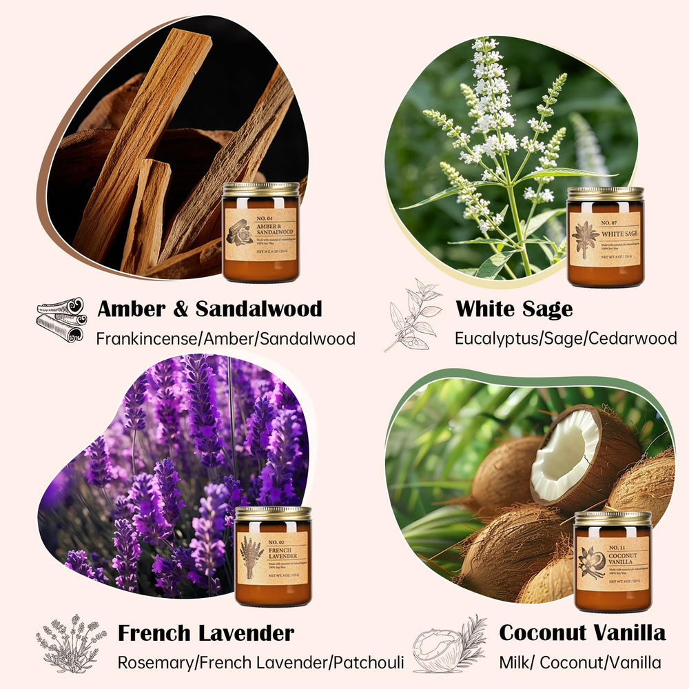 YINUO LIGHT etiqueta detallada con ingredientes y aroma, ofrece información clara al comprador