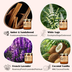 YINUO LIGHT etiqueta detallada con ingredientes y aroma, ofrece información clara al comprador