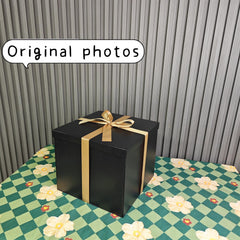 YINUOYOUJIA caja abierta con artículos en su interior, organiza regalos variados
