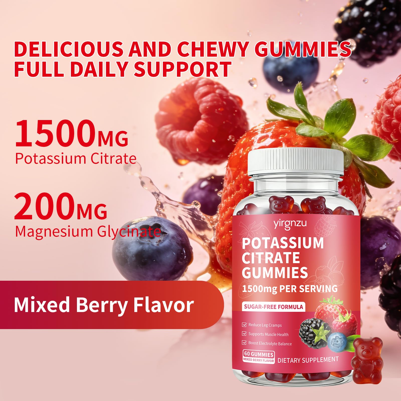 yirgnzu primer plano de la etiqueta nutricional indicando 1500 mg por porción