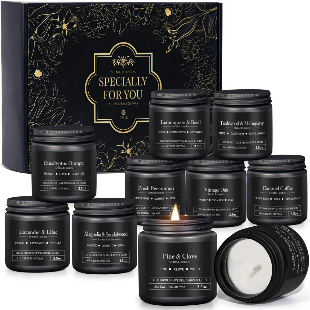 YMing velas ambientando salón, aporta aroma masculino y confort
