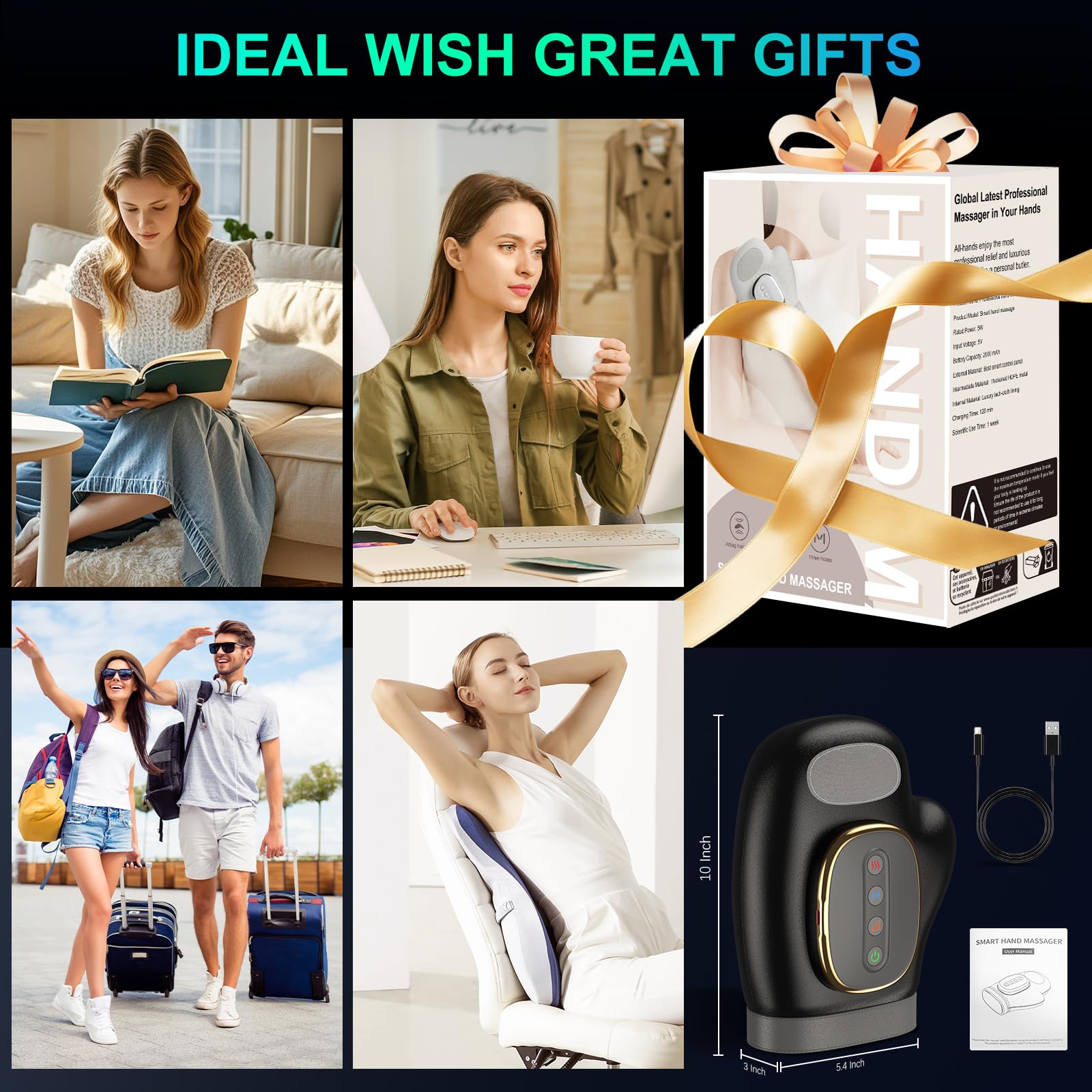 YNSZAS empaque elegante ideal como regalo práctico y presentación premium