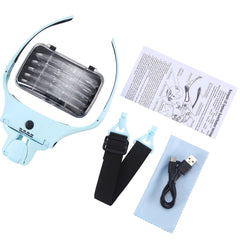 YOCTOSUN visor con ángulos de lente ajustados, optimiza la visión para tareas