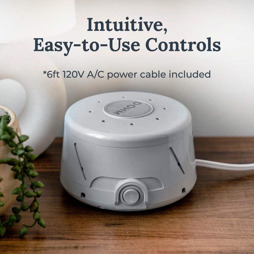 YOGASLEEP Dohm Classic cable incluido, conexión rápida y lista para usar