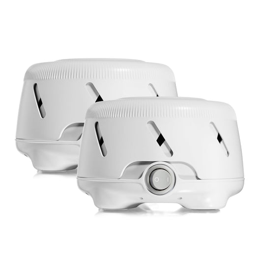 YOGASLEEP Dohm Uno vista frontal mostrando diseño compacto y silencioso