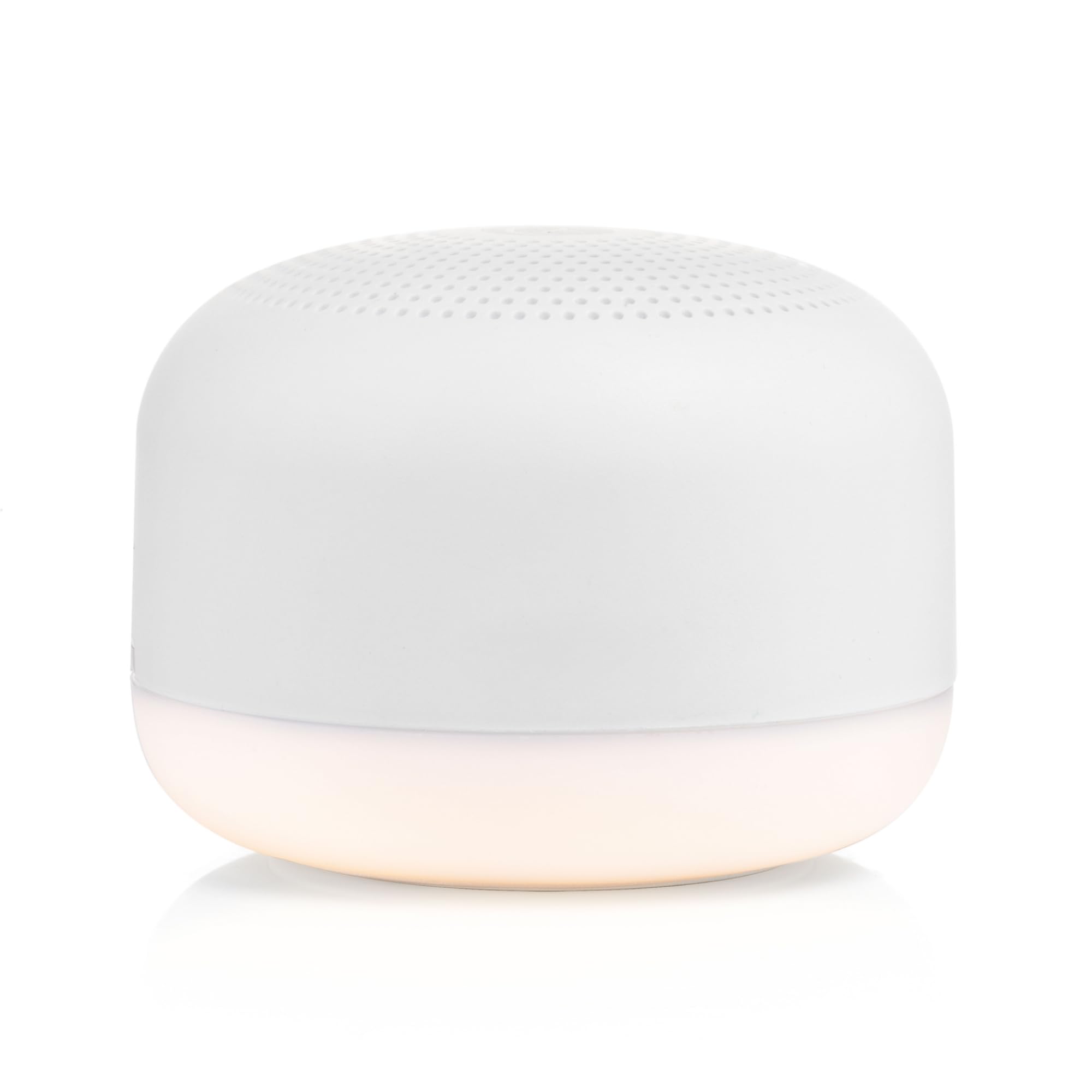 YOGASLEEP Travel Mini vista frontal mostrando diseño elegante y control fácil