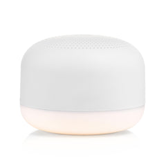 YOGASLEEP Travel Mini vista frontal mostrando diseño elegante y control fácil