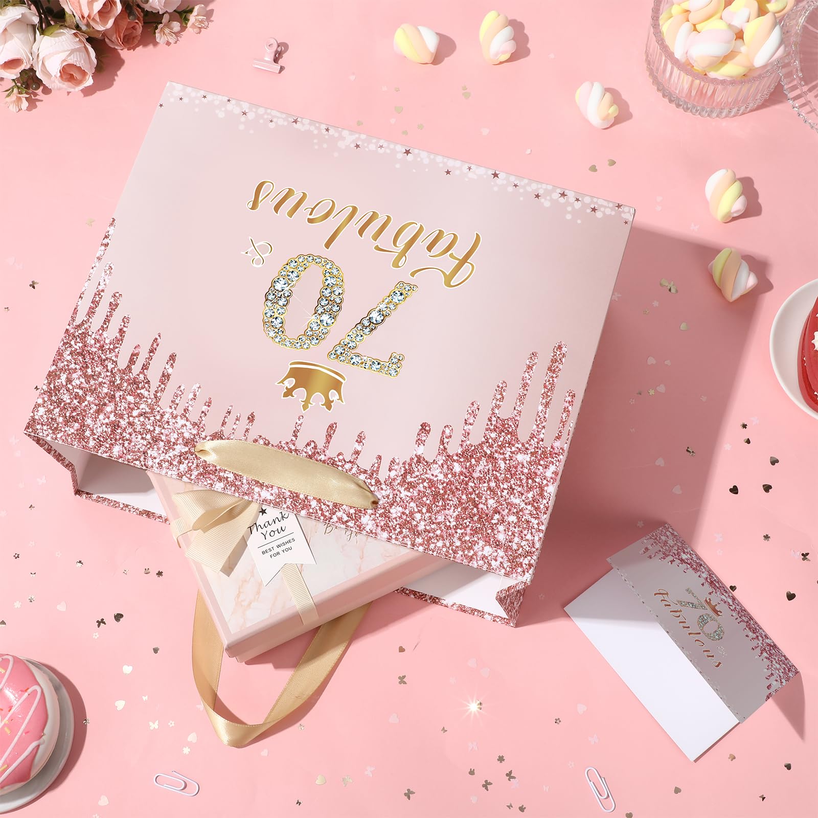 Yoirrat ambientación de fiesta con bolsa, aporta sofisticación