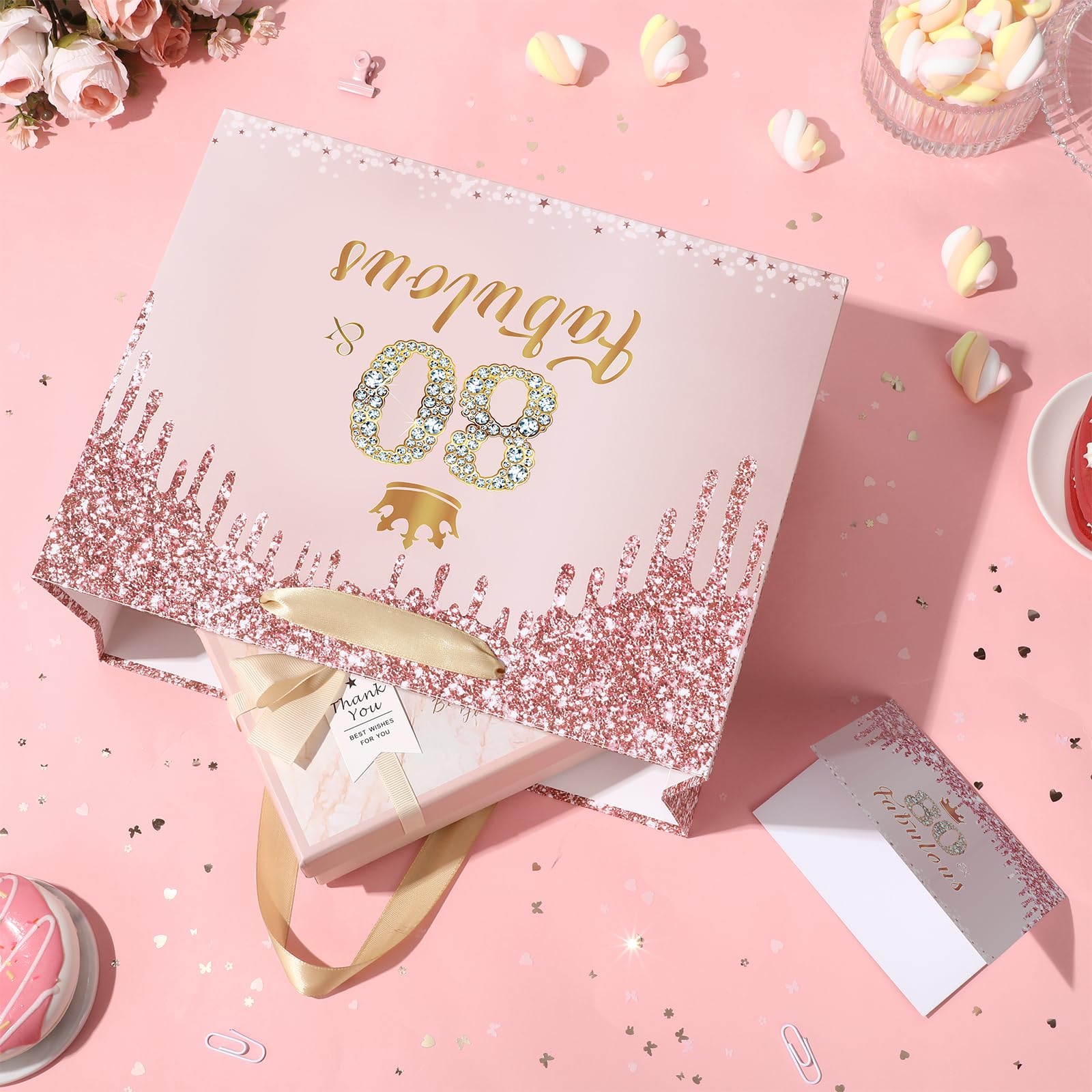 Yoirrat bolsa en mesa de fiesta mostrando aspecto festivo