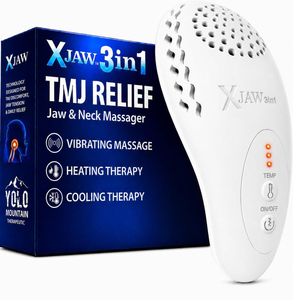 Yolo Mountain Therapeutic XJAW vista frontal mostrando diseño ergonómico y funciones