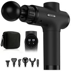 Youdgee vista frontal del masajeador, diseño ergonómico y fácil agarre