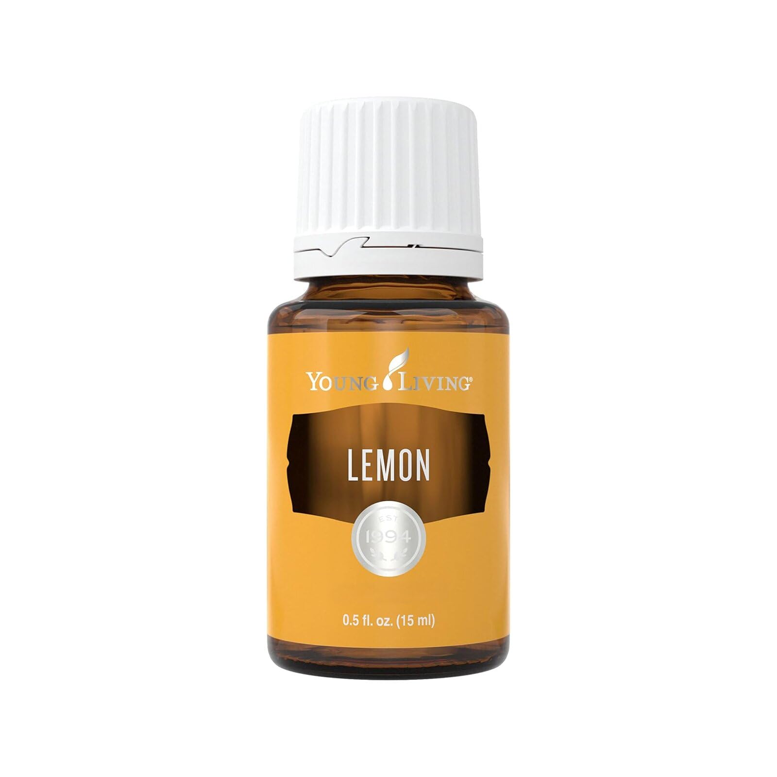 Young Living botella frontal mostrando producto y beneficio aromático