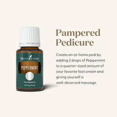 Young Living menta en cocina iluminada, aporta sensación revitalizante