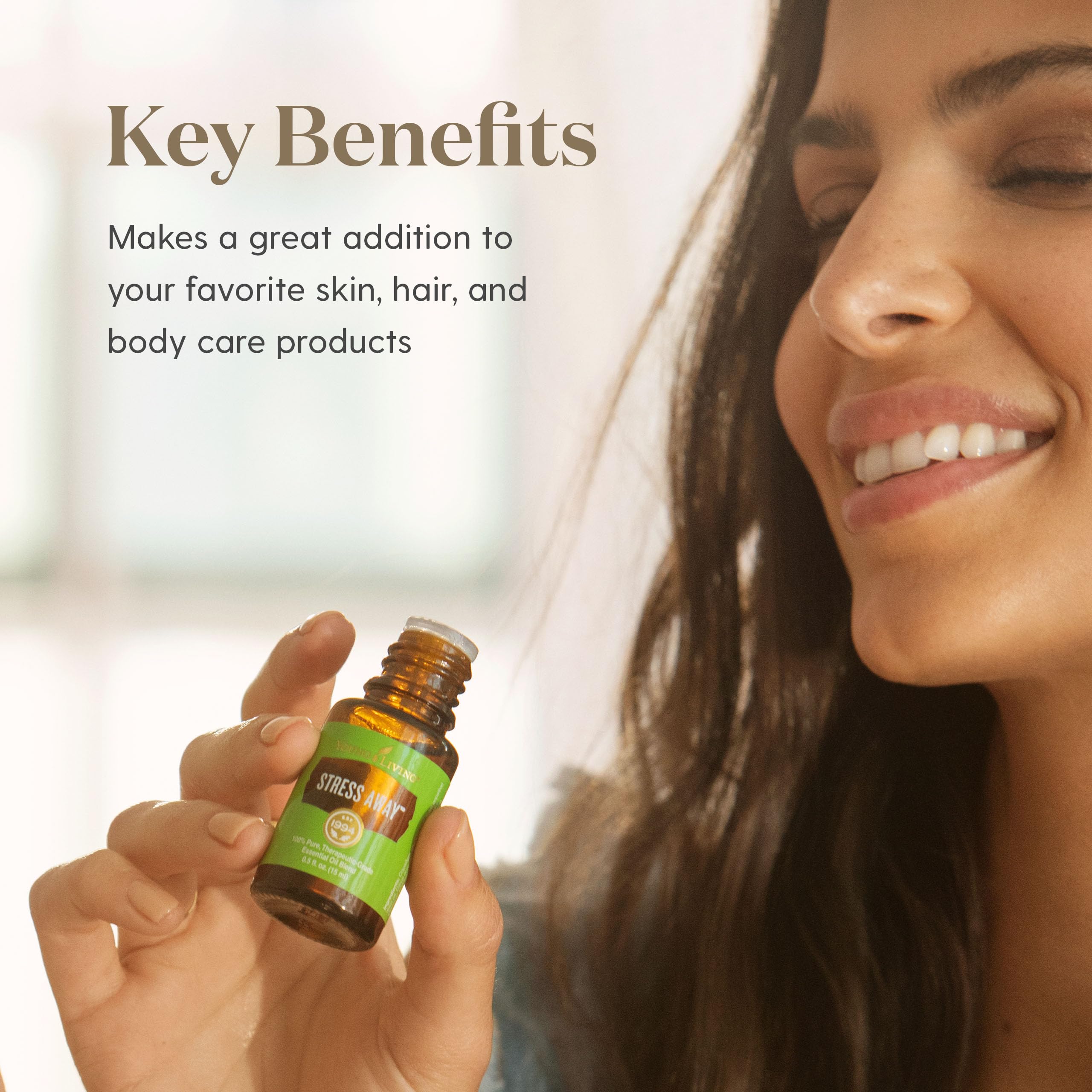 Young Living aceite en difusor ambientando sala con fragancia cálida y fresca