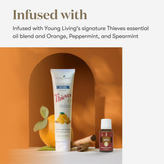Young Living ingredientes certificados ilustrados, confianza y limpieza