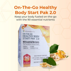 Youngevity detalle de tabletas Beyond Tangy Tangerine con mejor absorción