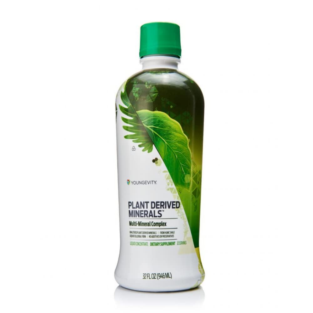 Youngevity vista frontal del envase 32 fl oz mostrando diseño y tamaño, facilita identificación