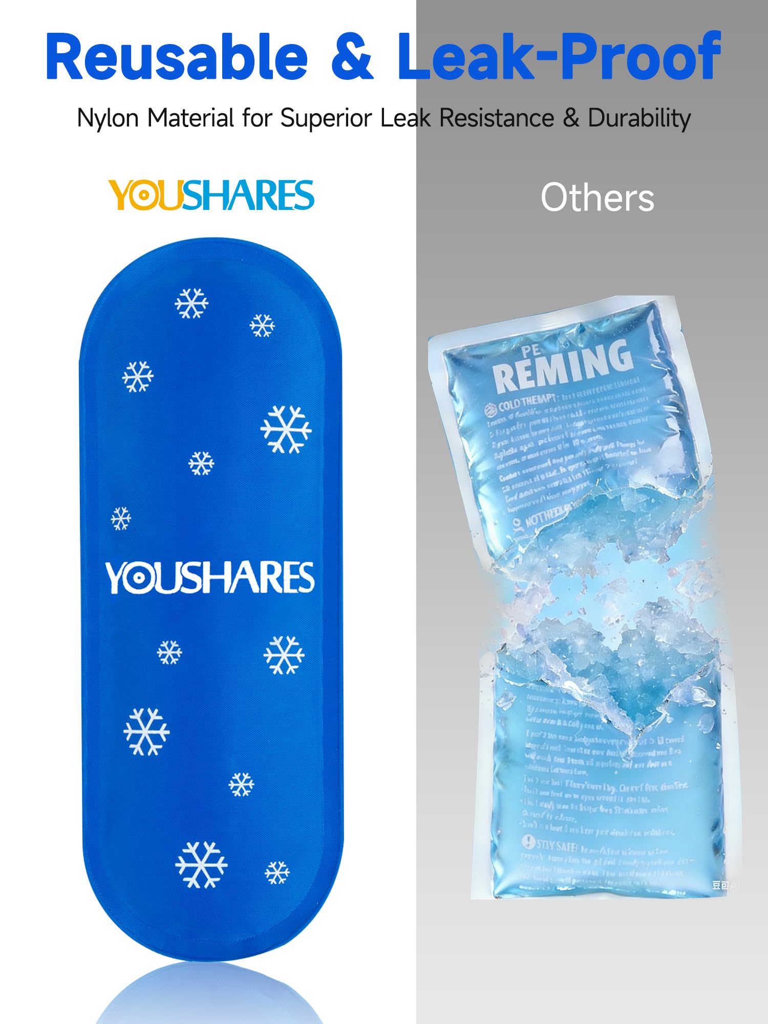 YOUSHARES comparación de tamaño en mano para ver portabilidad