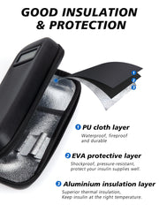 YOUSHARES estuche dentro de una mochila, transporte discreto y protegido