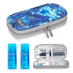 YOUSHARES estuche frontal cerrado mostrando diseño compacto y profesional