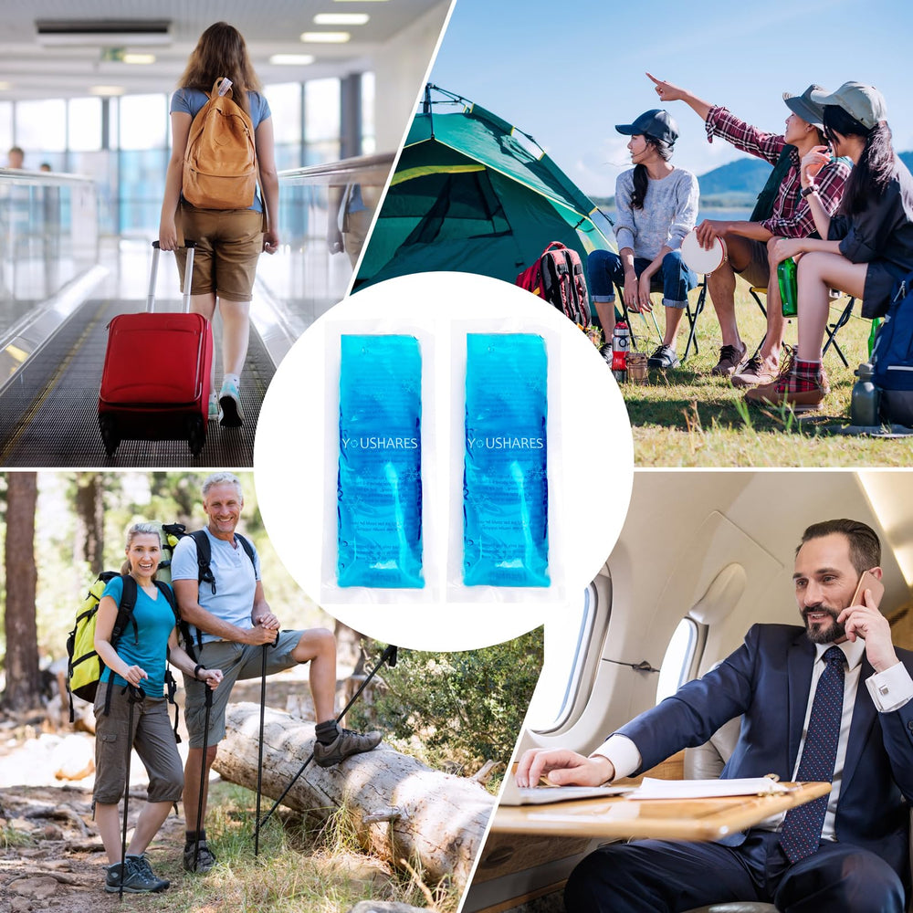 YOUSHARES etiqueta TSA aprobada visible para viajes seguros