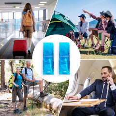 YOUSHARES etiqueta TSA aprobada visible para viajes seguros