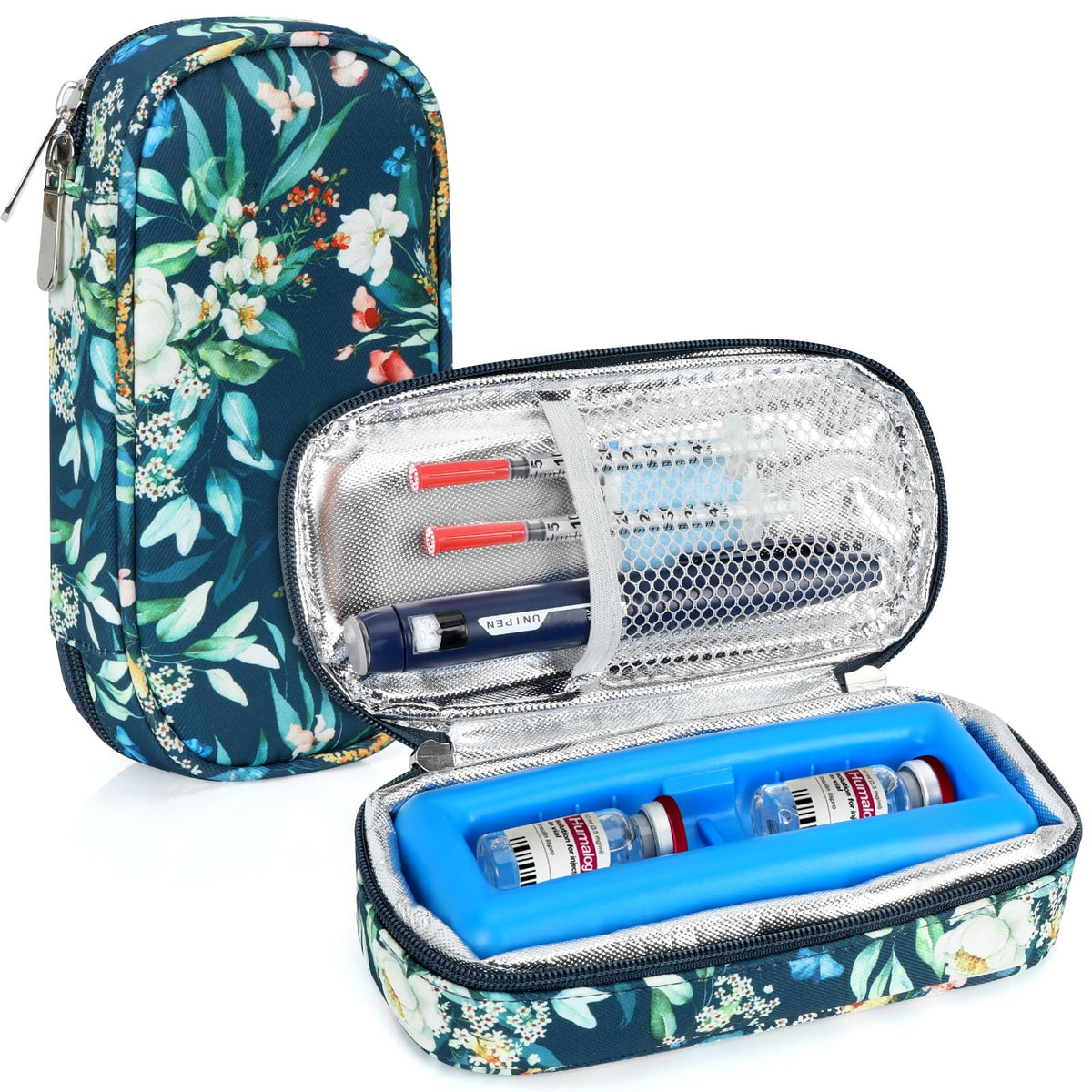 YOUSHARES estuche frontal mostrando diseño compacto y asa resistente