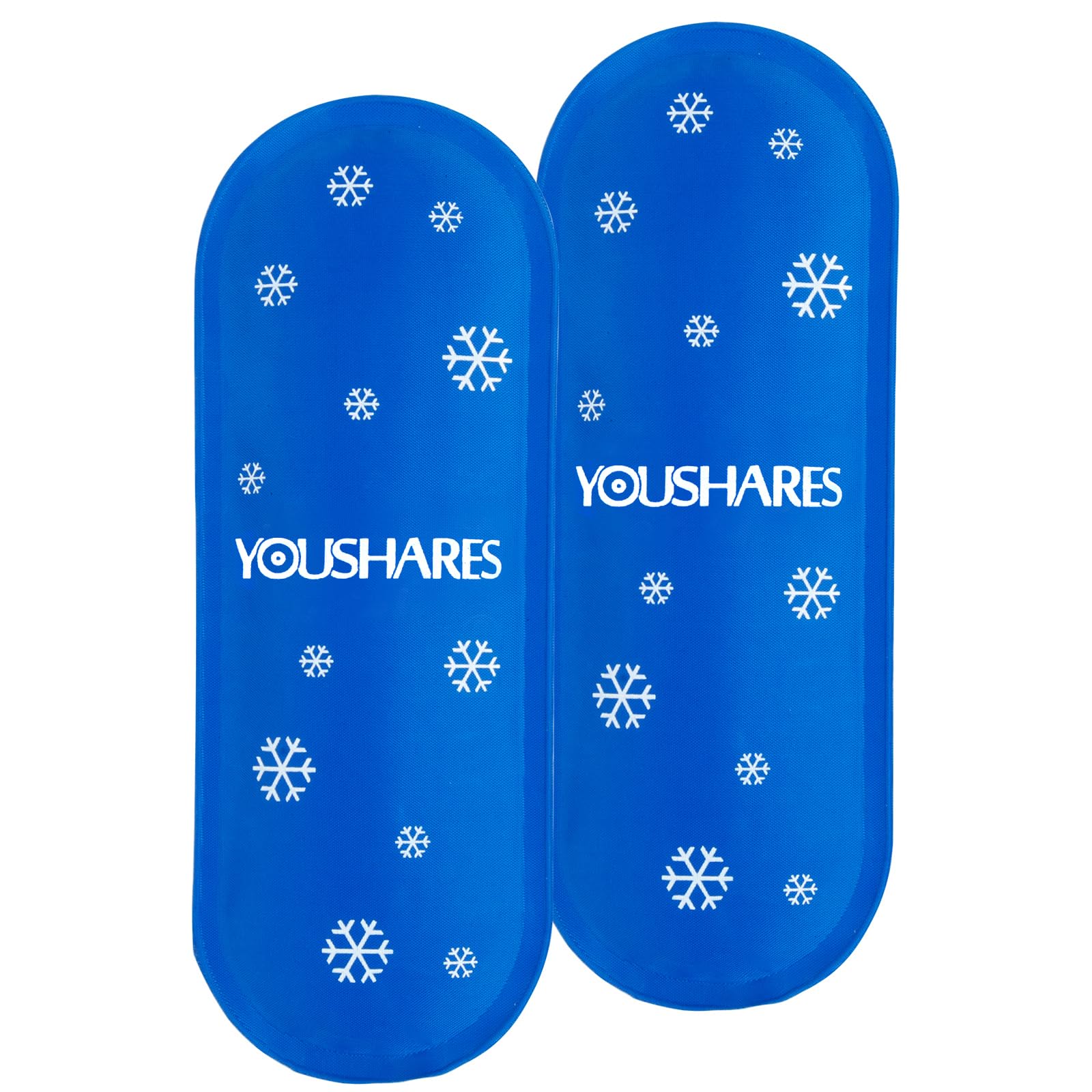 YOUSHARES vista frontal del pack en caja, asegurando transporte seguro
