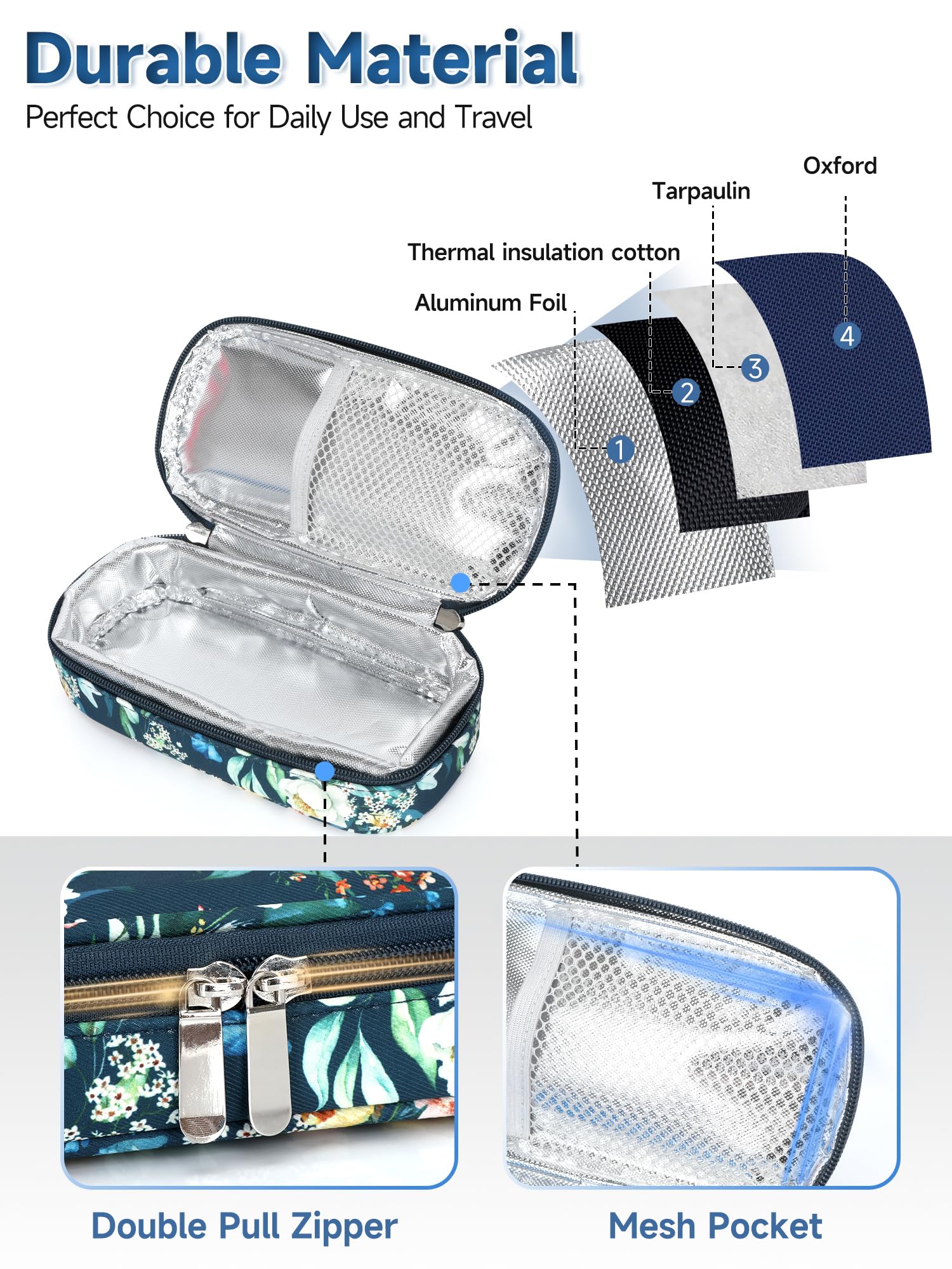 YOUSHARES tejido 600D Oxford resistente al agua para mayor durabilidad