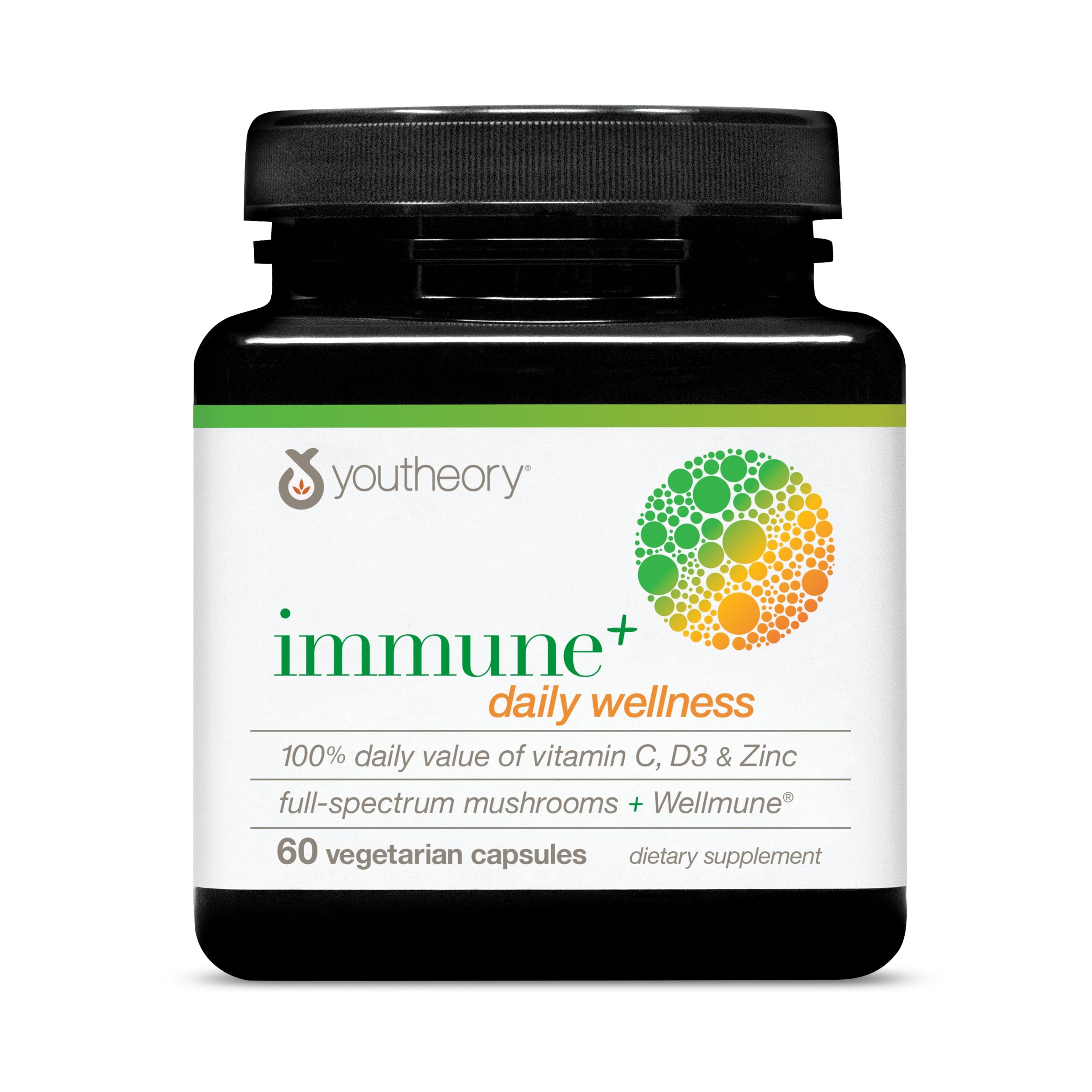 Youtheory envase frontal mostrando nombre y beneficios