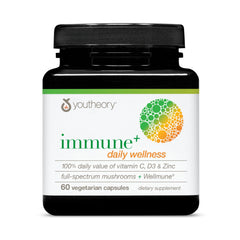 Youtheory envase frontal mostrando nombre y beneficios