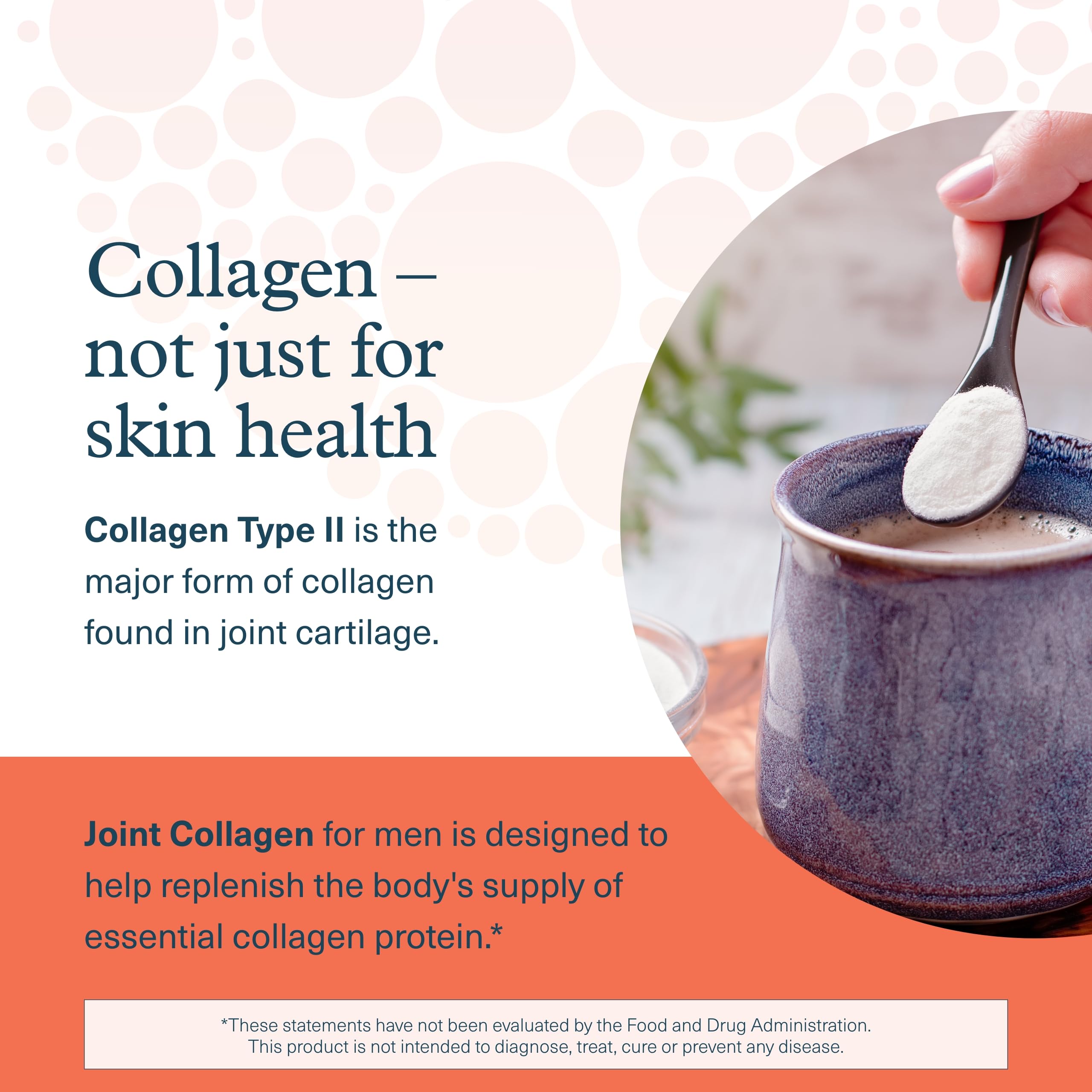 Youtheory Joint Collagen Advanced: ingredientes herbales visibles para cuidado diario.