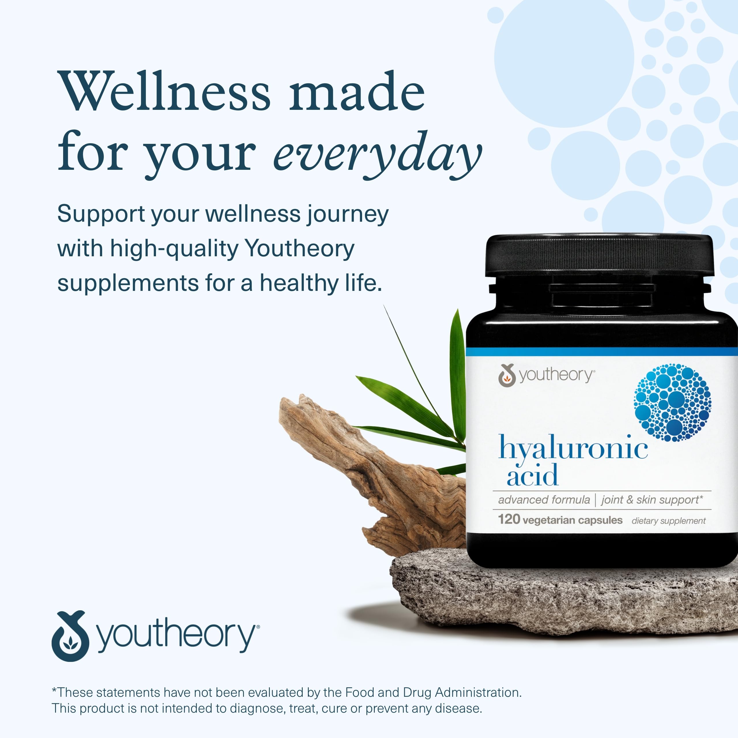 Youtheory sello de calidad GMP indicando pruebas y fabricación segura