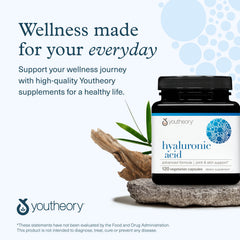 Youtheory sello de calidad GMP indicando pruebas y fabricación segura