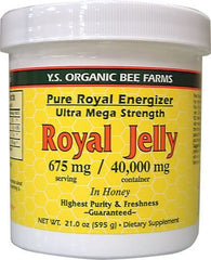 Detalle de textura en gel de YS Royal Jelly/Honey Bee para apreciar consistencia