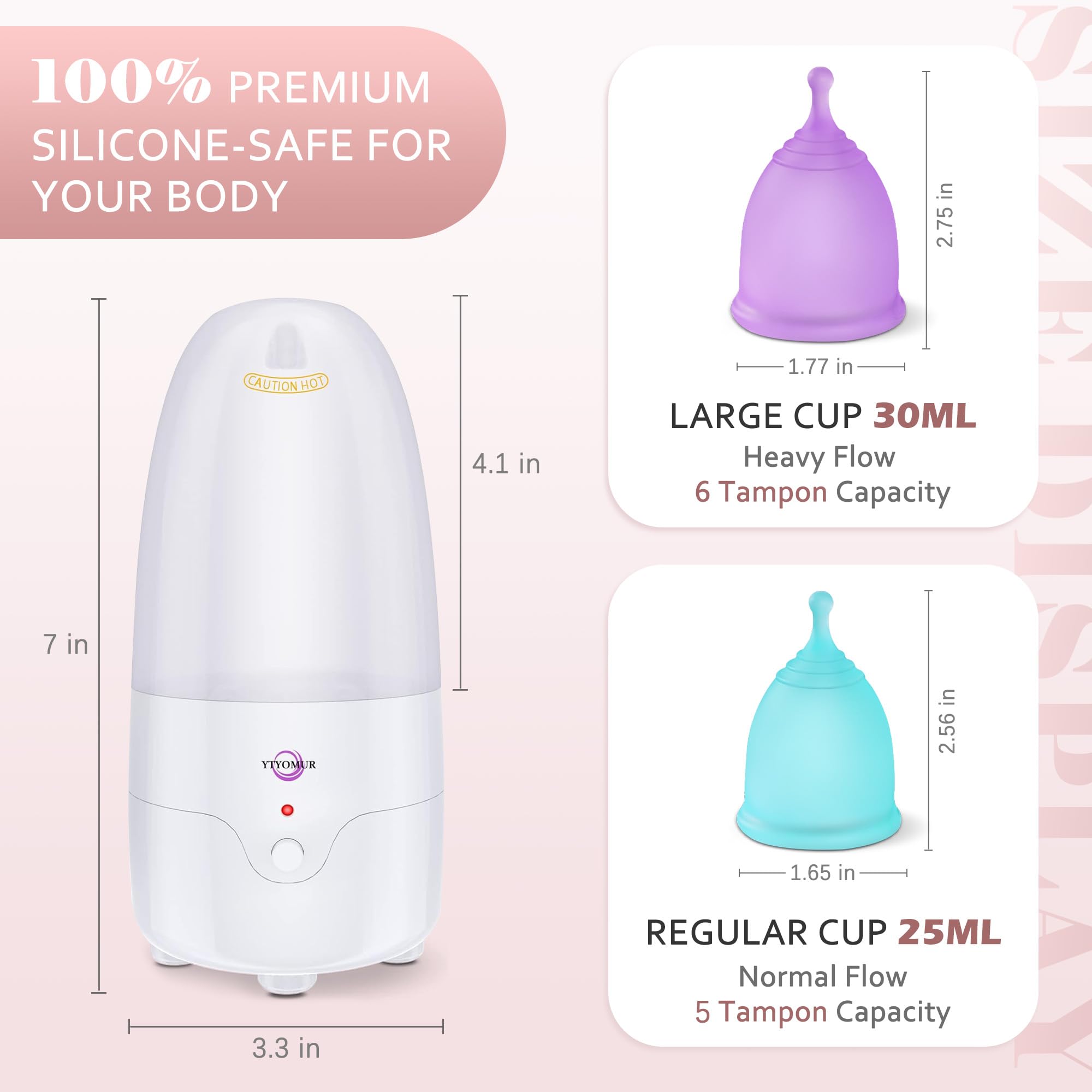 YTYOMUR en baño moderno en uso, higiene cómoda y discreta