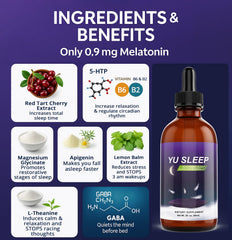 ALL SLIMMING HERBS YuSleep gráfico de nano‑emulsión indicando rápida absorción