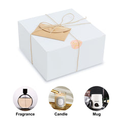 YUEFANBOX caja abierta con regalo dentro demostrando capacidad útil