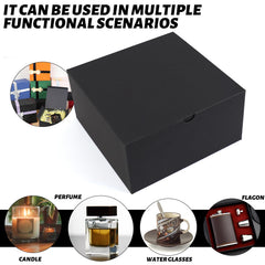 YUEFANBOX caja abierta con regalo interior, presentación cuidada y práctica