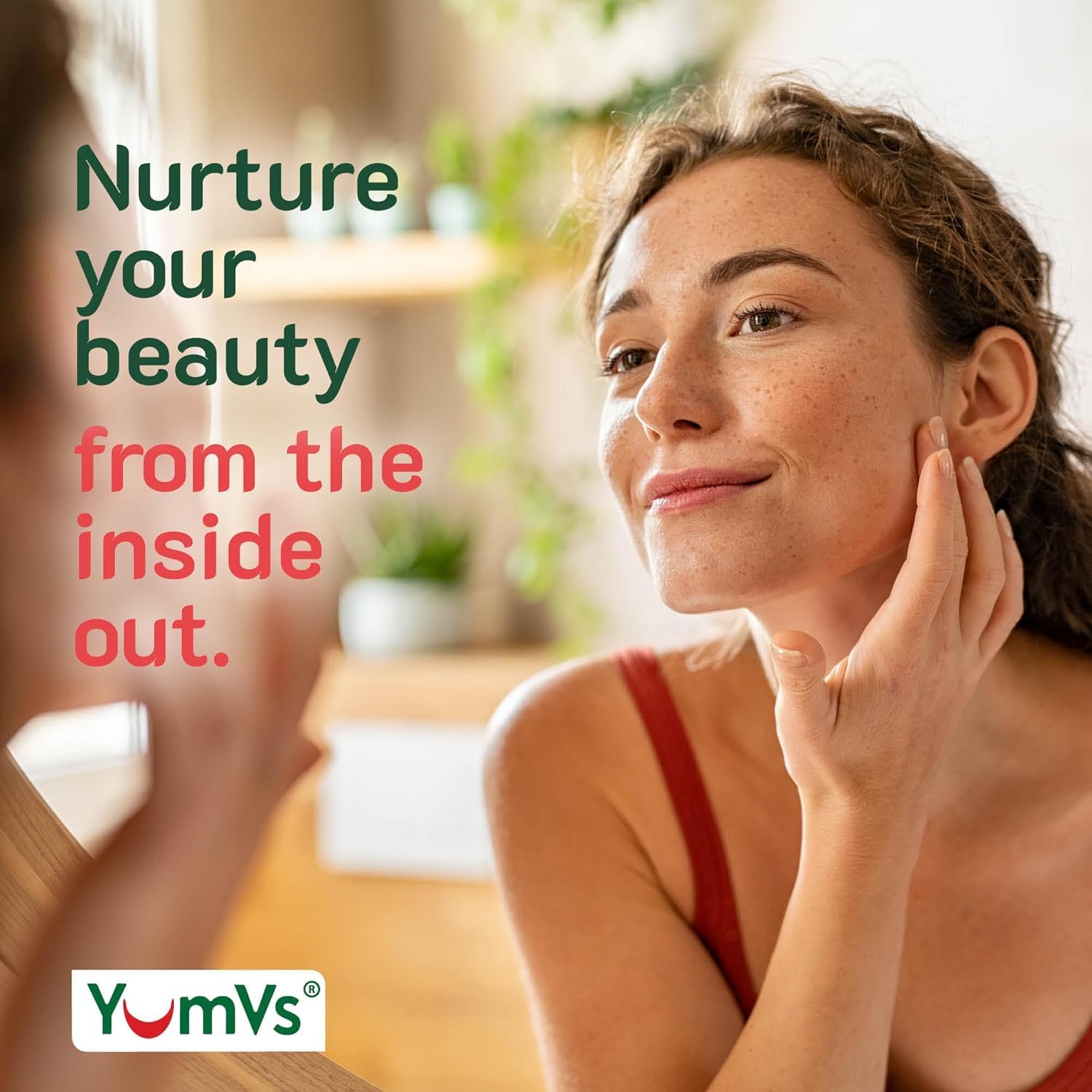 Textura masticable agradable de las gomitas Biotina YUM-V'S.