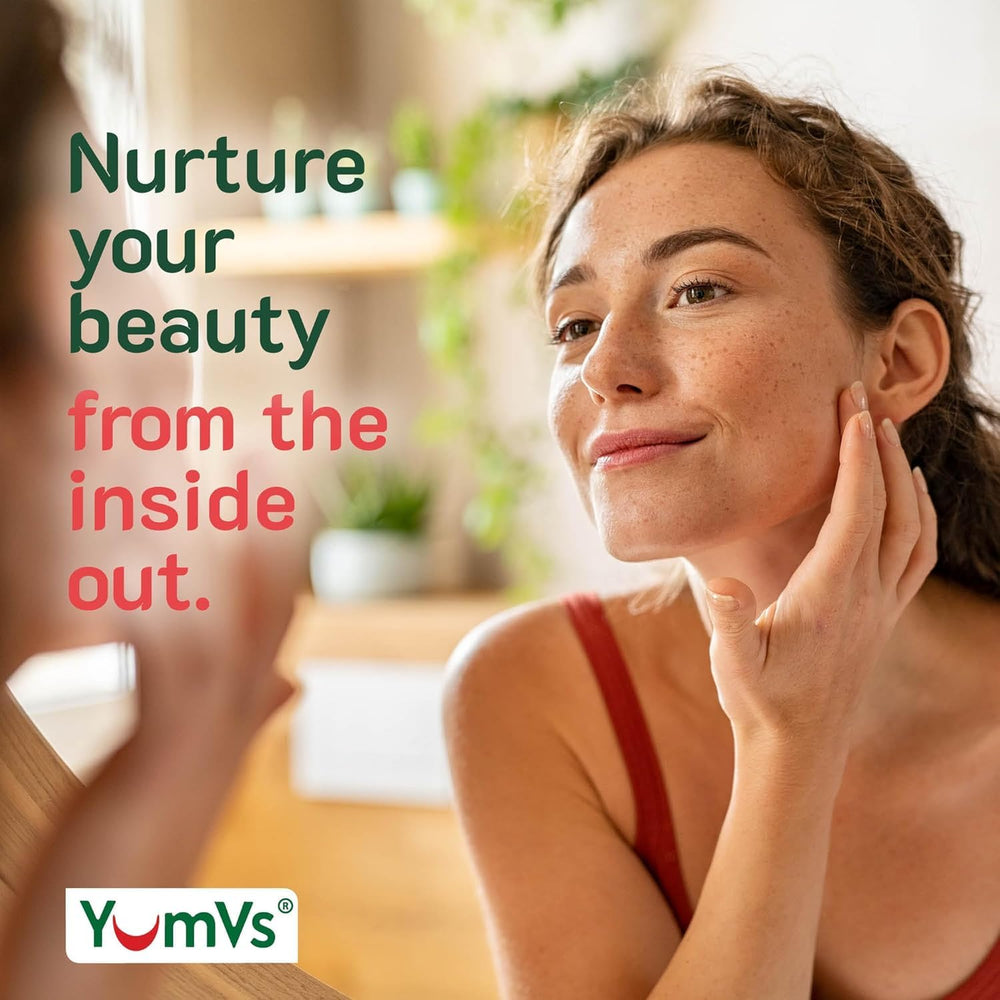 Textura masticable agradable de las gomitas Biotina YUM-V'S.