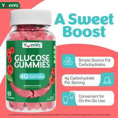 YUM-V'S gominolas en mano lista para consumir y reponer energía