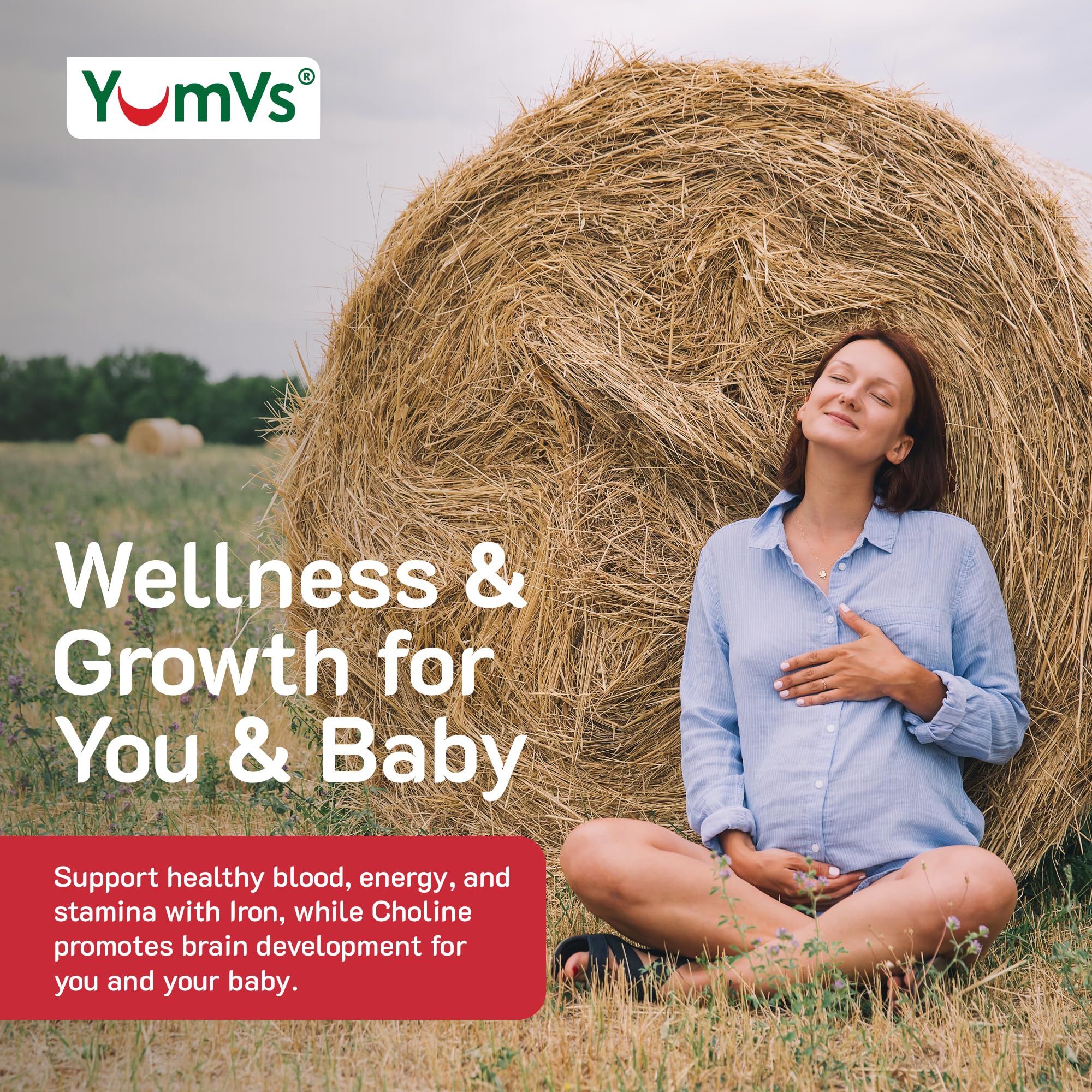 YUM-V'S etiqueta clara y certificado kosher para confianza en la compra.