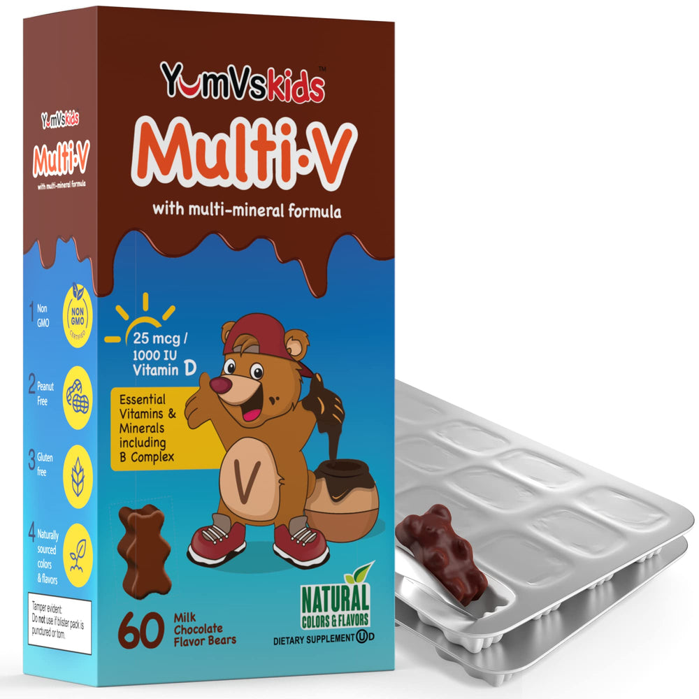 YUM-V'S paquete completo 60 unidades, beneficio stock para uso diario
