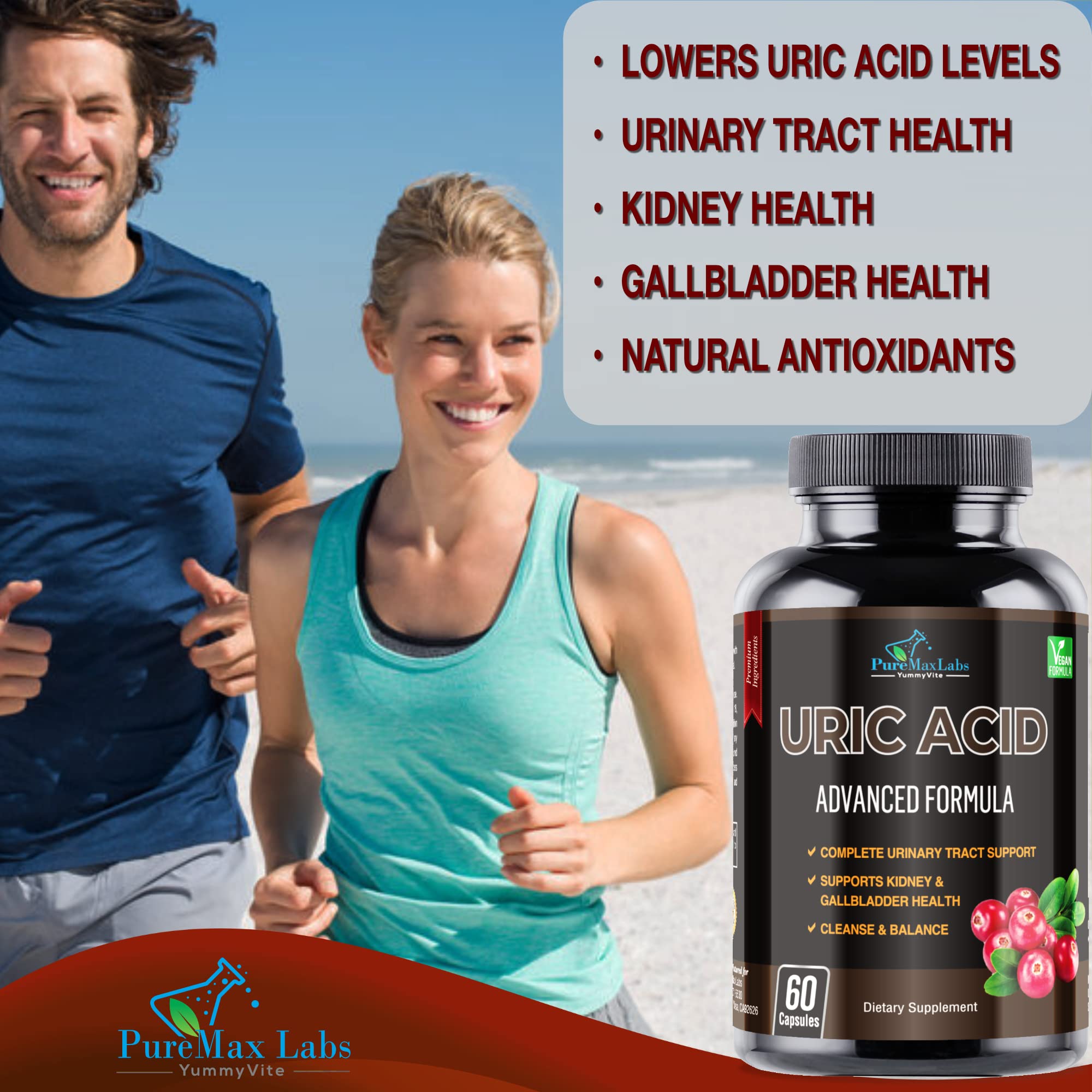YUMMYVITE etiqueta con lista de ingredientes y claridad en la formulación