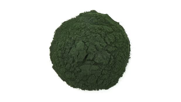 Yupik spirulina textura del polvo verde intenso para mezcla fácil