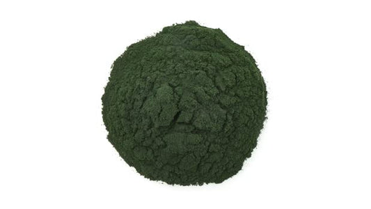 Yupik spirulina textura del polvo verde intenso para mezcla fácil