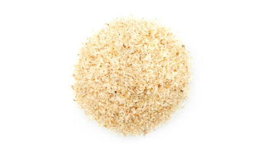 Yupik textura de copos de psyllium para mezclar y espesar